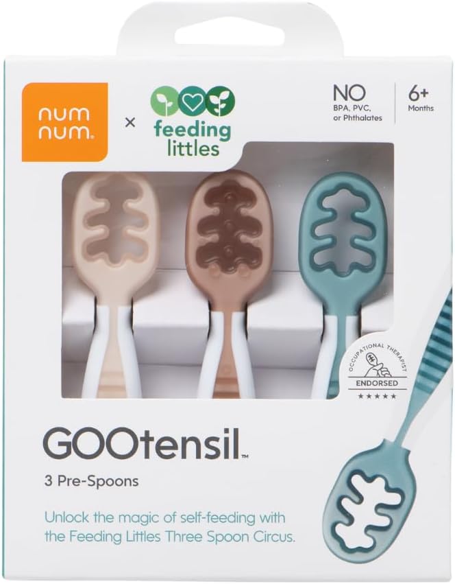 Baby Led Weaning Set - Baby Spoons Set, Feeding Littles x