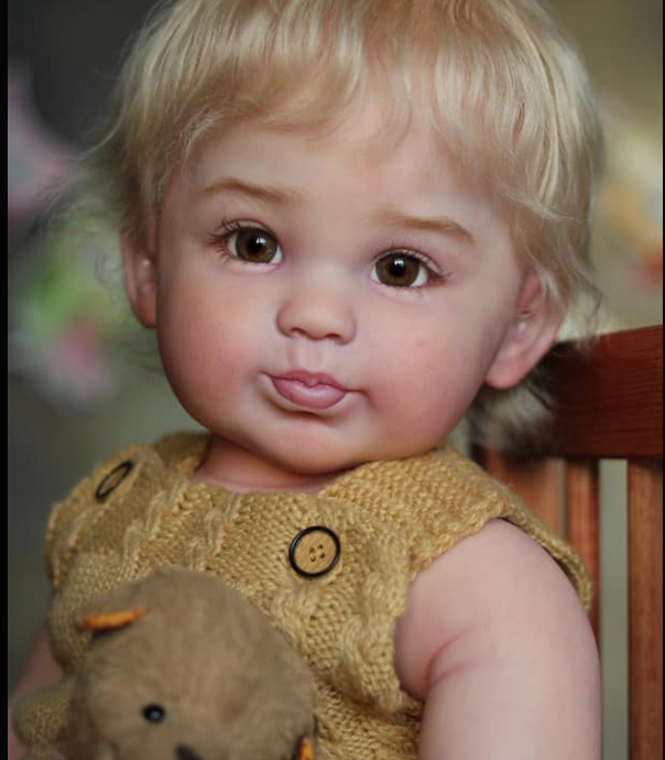 Baby Products Store - St.Store Finished Painted Reborn Doll Emmeline
