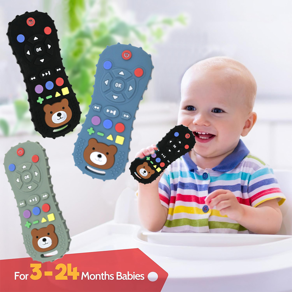 Baby Products Natural - Novelty Silicone Simulation TV Remote Control