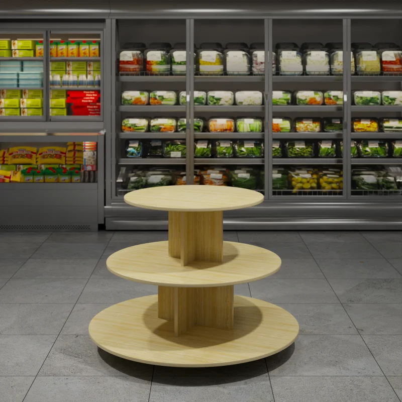 Baby Products Store - Round Display Shelf for Gift Booth,