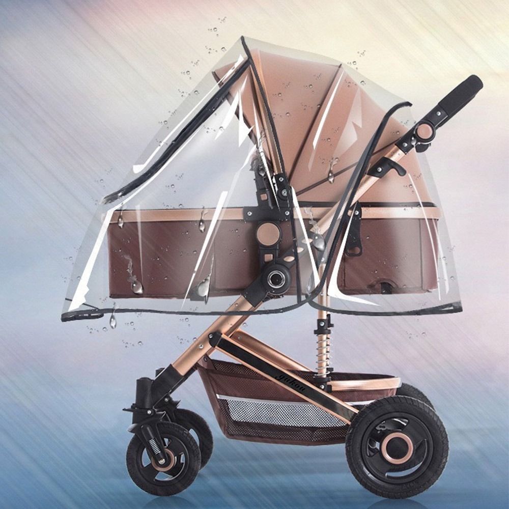 Stroller Rain Cover - Transparent Baby Stroller Rain Cover Outdoor