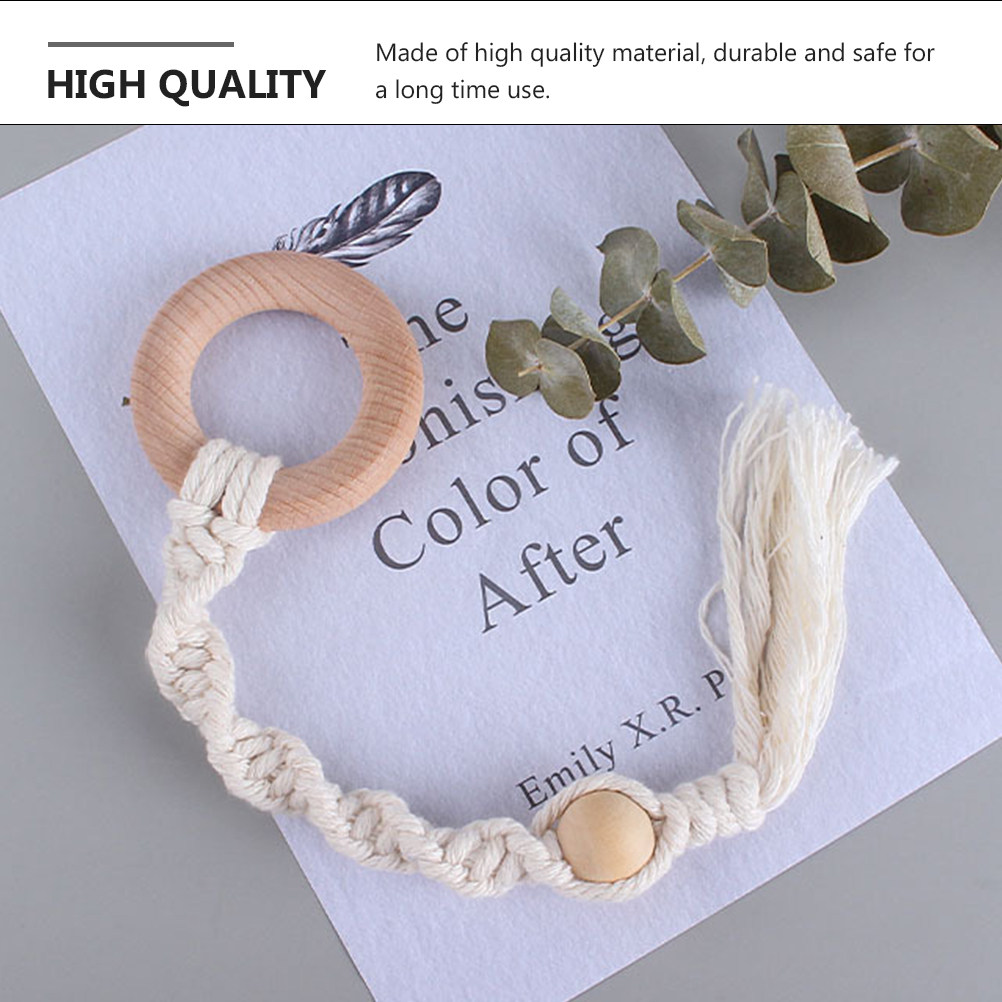 3Pcs Hand Woven Cotton Rope Mo - Baby Products Natural review and price