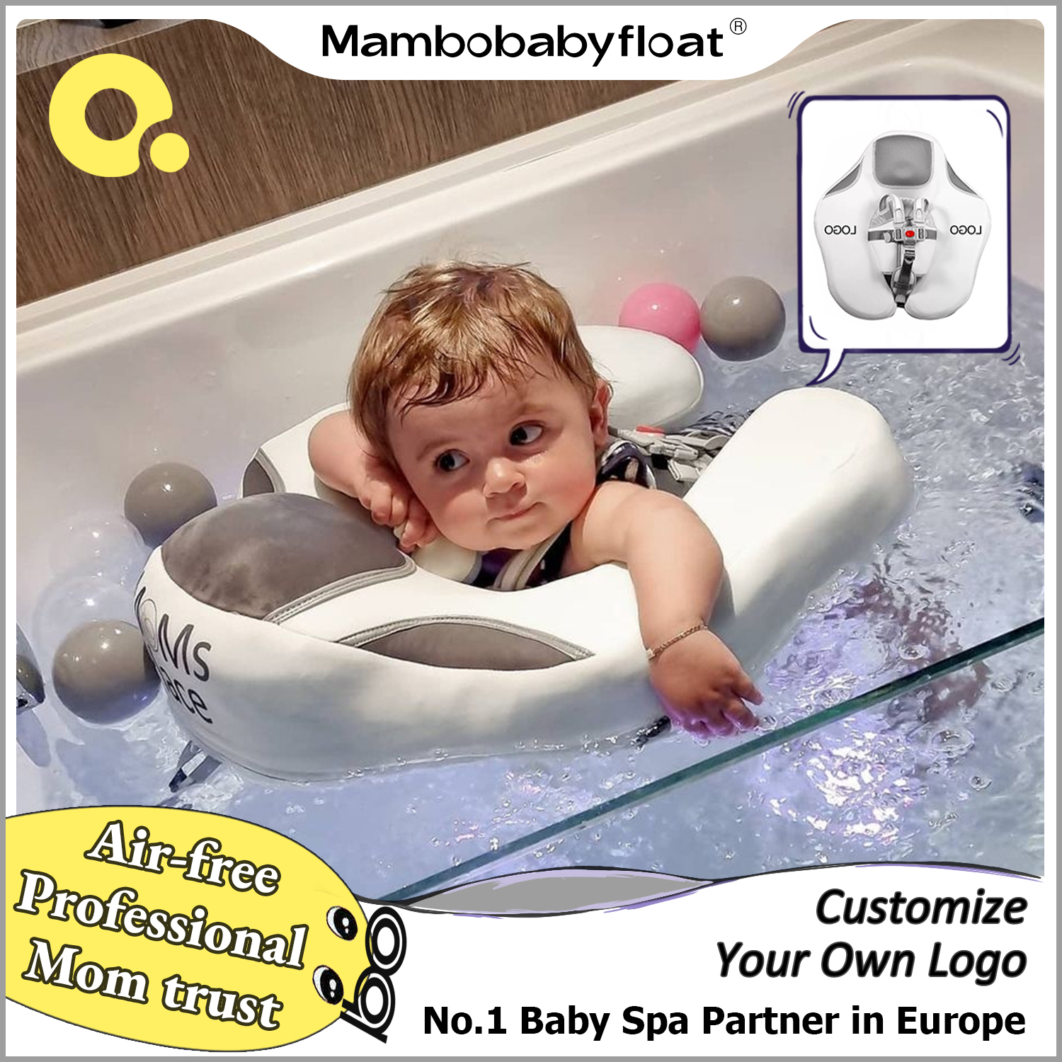 Mambobaby Air-Free Baby Spa Cu - Baby Products 2 Years review and price