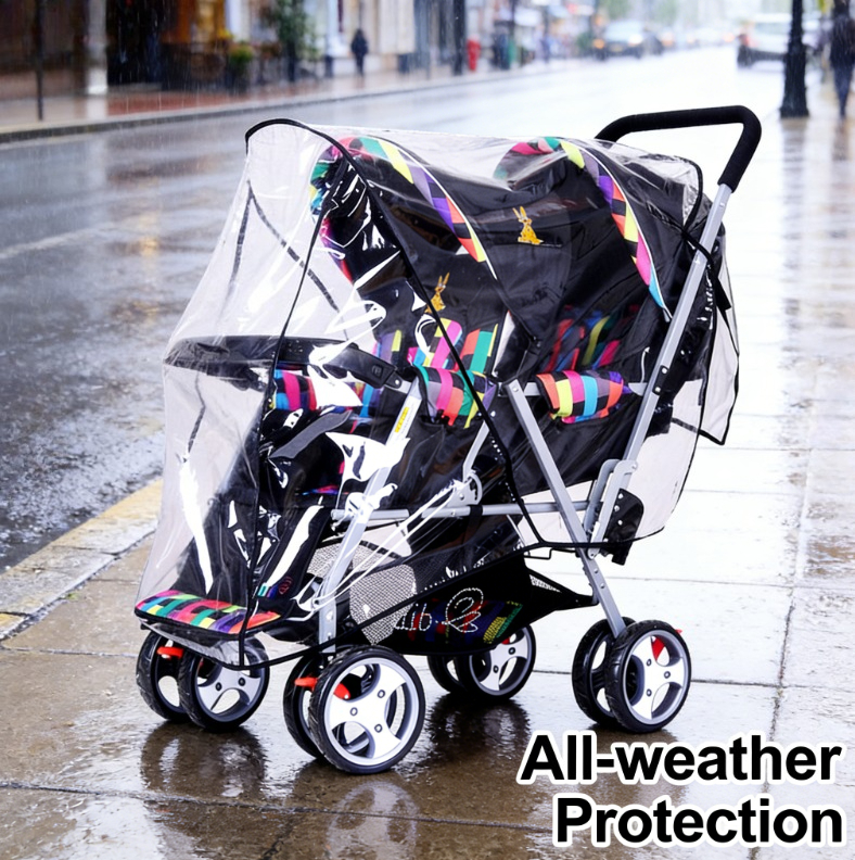 Front Back Seat Double Twin Ba - Stroller Rain Cover review and price