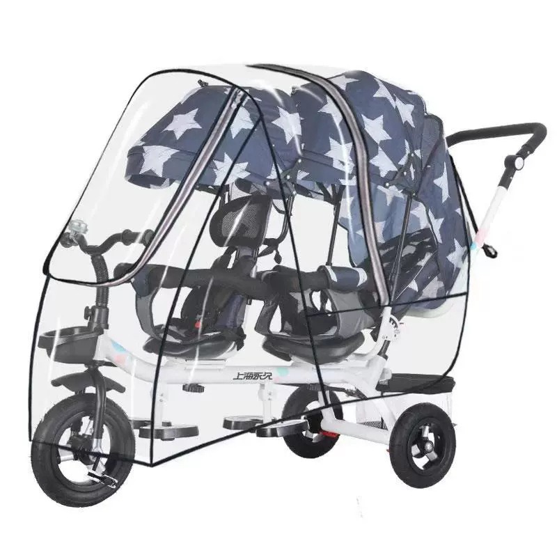 Front Back Seat Double Twin Ba - Stroller Rain Cover review and price