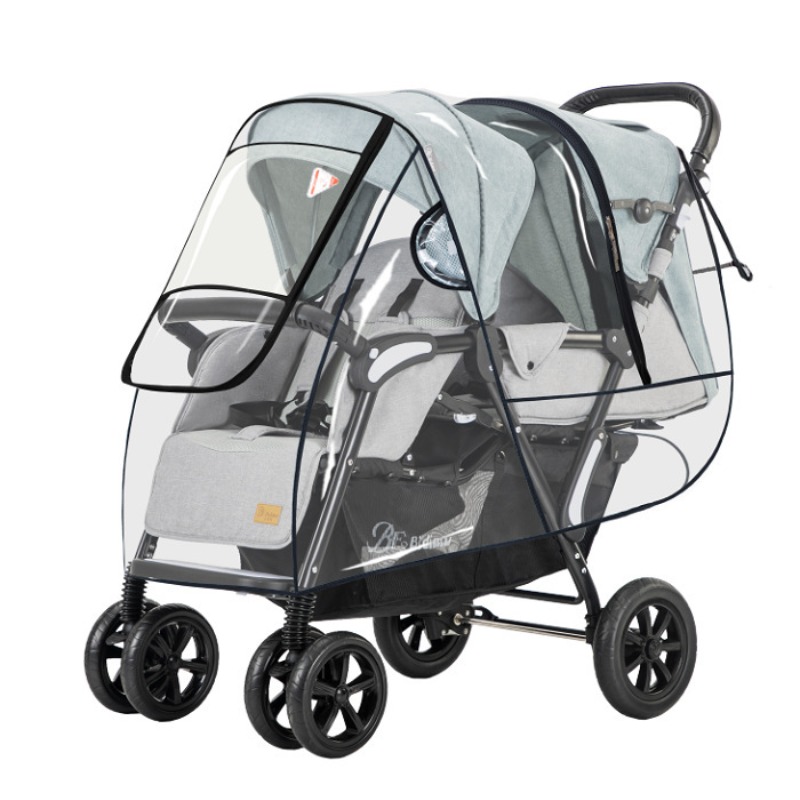 Front Back Seat Double Twin Ba - Stroller Rain Cover review and price