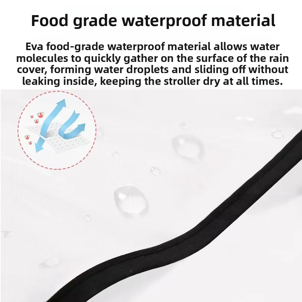 Transparent Baby Umbrella Stro - Stroller Rain Cover review and price