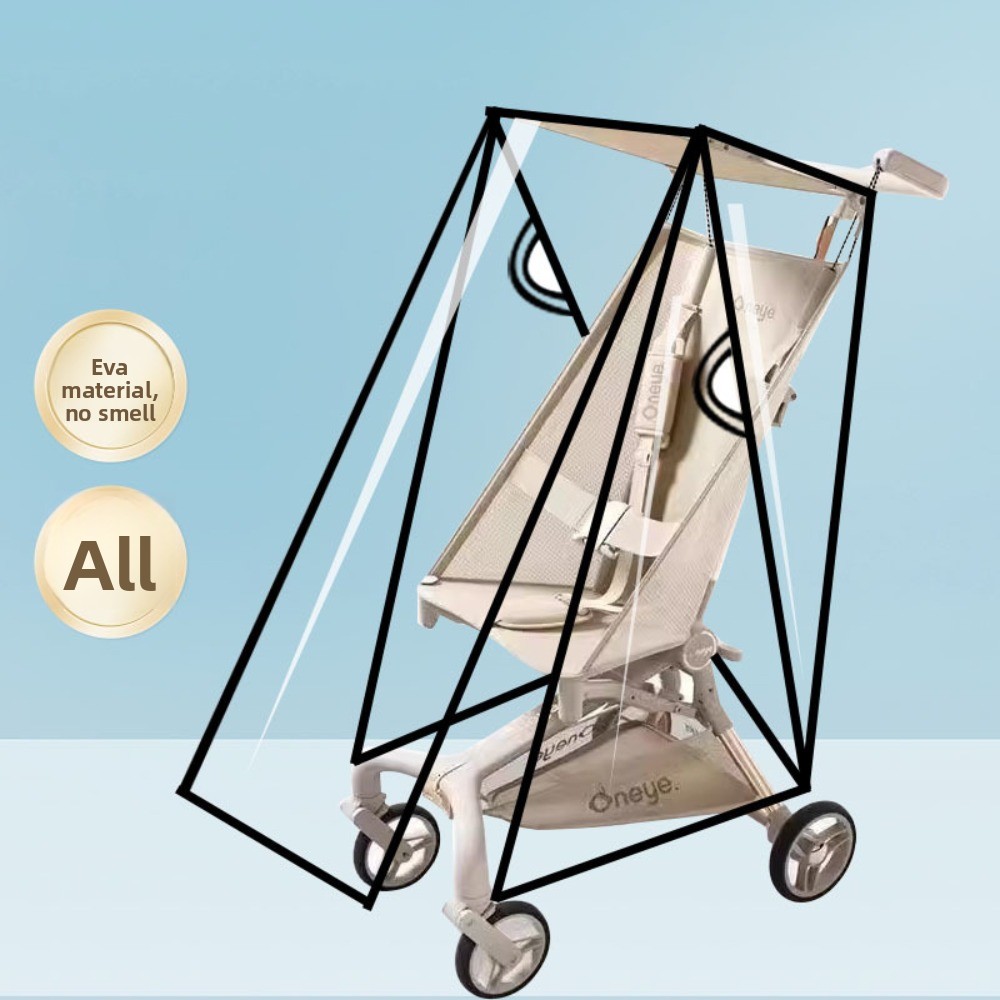 Transparent Baby Umbrella Stro - Stroller Rain Cover review and price