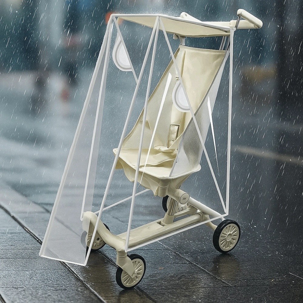 Transparent Baby Umbrella Stro - Stroller Rain Cover review and price
