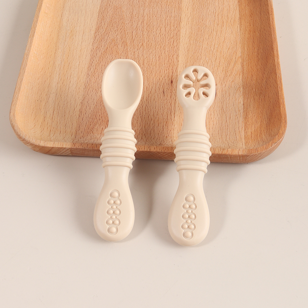 2PCS Silicone Baby Feeding Spo - Baby Led Weaning Set review and price