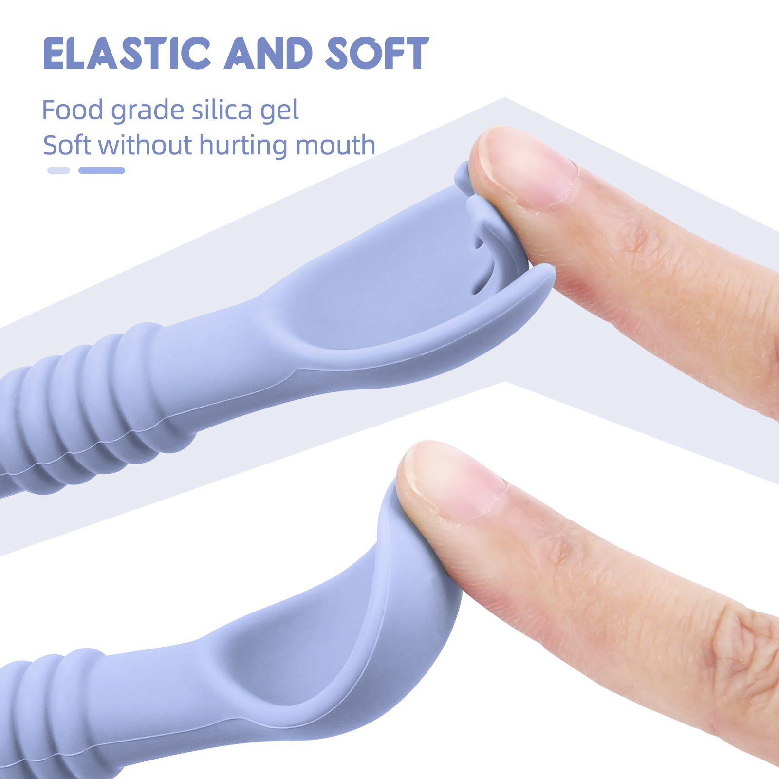2PCS/Set Silicone Baby Spoons  - Baby Led Weaning Set review and price