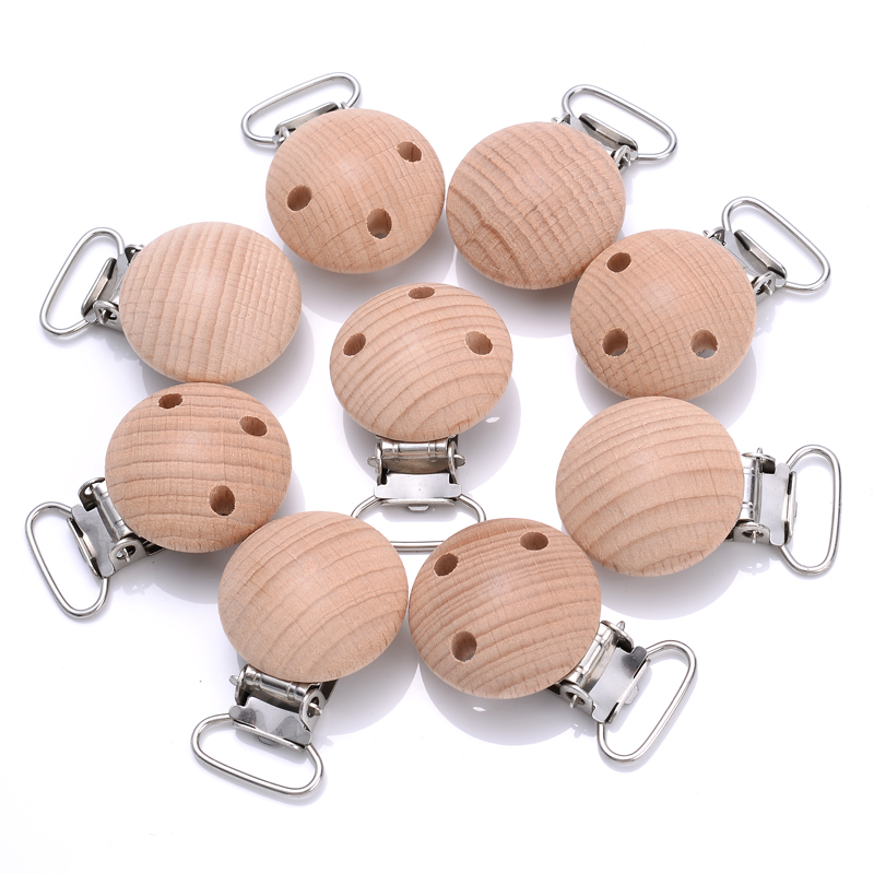 10Pcs Natural Beech Wooden Pac - Baby Products Natural review and price
