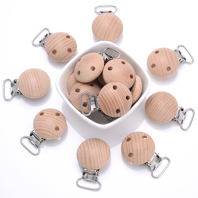 10Pcs Natural Beech Wooden Pac - Baby Products Natural review and price