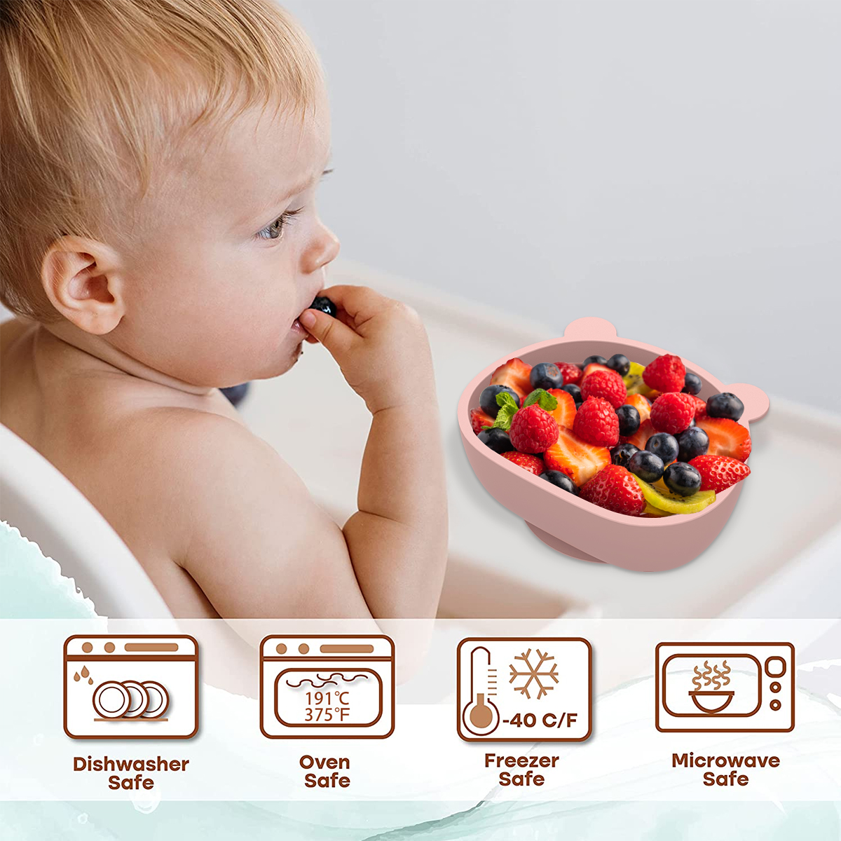 Baby Plate and Bowl Set with S - Baby Led Weaning Set review and price