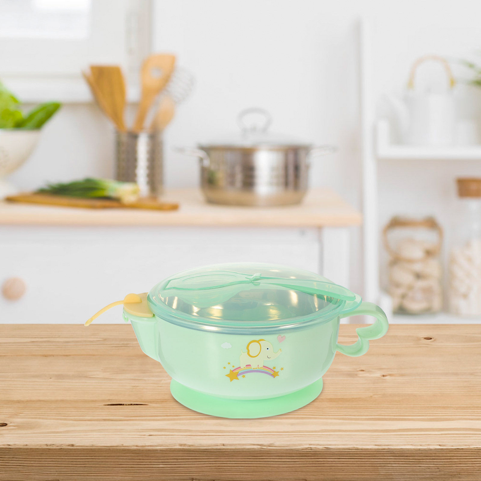 1Set Baby Bowls and Spoons Set - Baby Led Weaning Set review and price