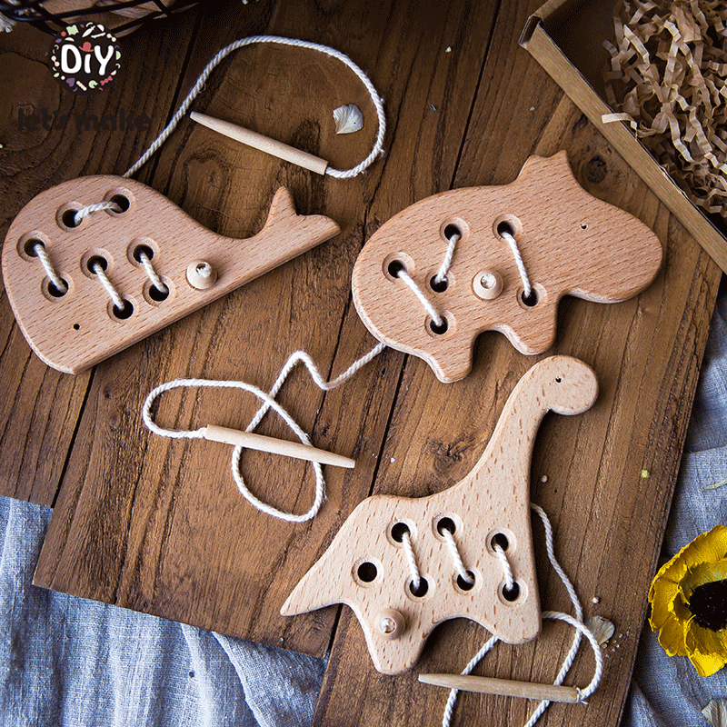 Wooden Kindergarten Mouse Thre - Baby Products Natural review and price