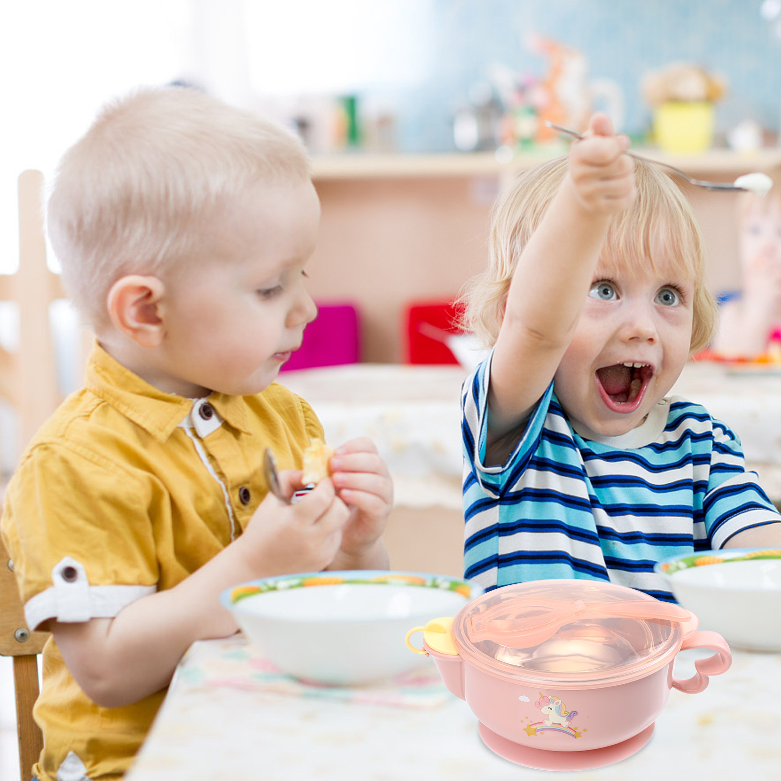 1Set Stainless Steel Baby Suct - Baby Led Weaning Set review and price