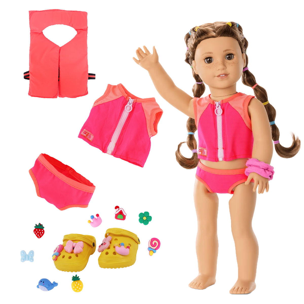 Head Flower Swimsuit Fish Scal - Baby Products 2 Years review and price