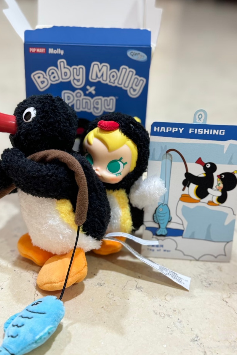 POP MART Baby Molly X Pingu Ha - Baby Products 2 Years review and price