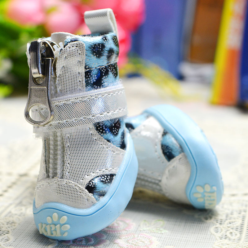 Bling Leopard  Pet Shoe Dog Pu - Baby Products News review and price