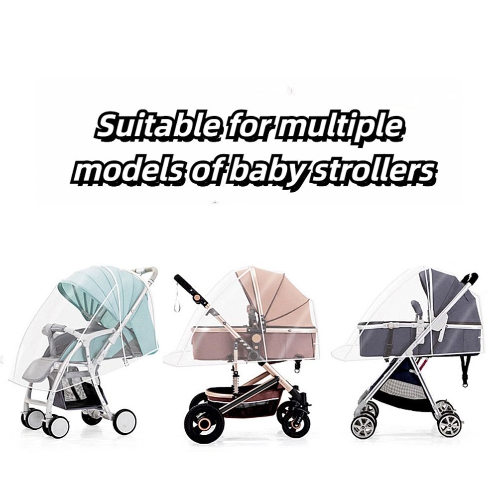 Transparent Baby Stroller Rain - Stroller Rain Cover review and price