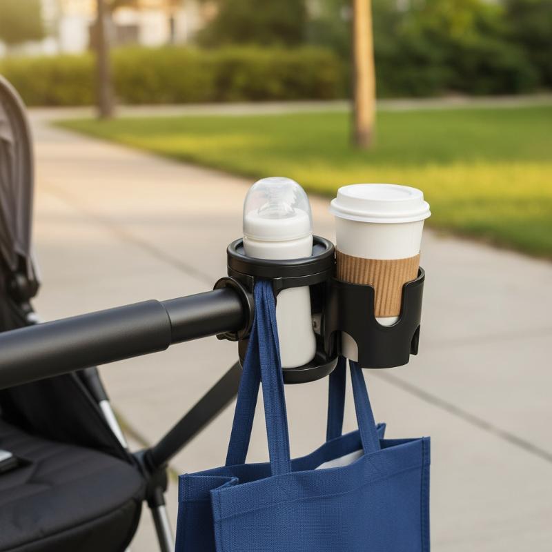 2-in-1 Cup Holder Baby Strolle - Stroller Accessories review and price