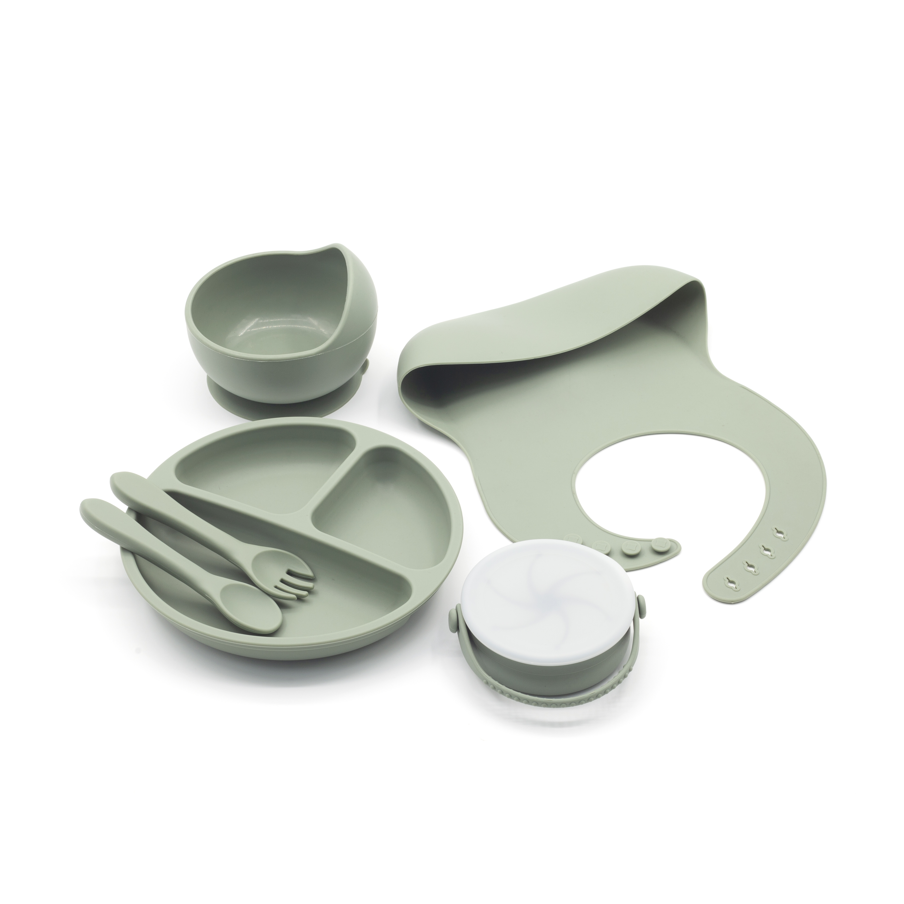 Silicone Baby Feeding Set, Bab - Baby Led Weaning Set review and price