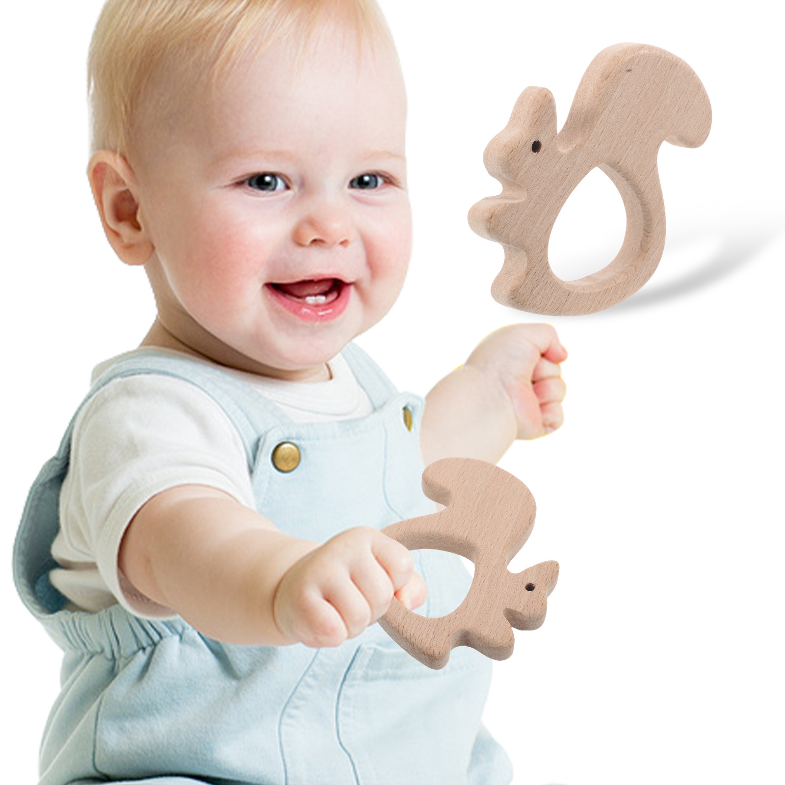 Beech Wood Cartoon Animal Shap - Baby Products Natural review and price