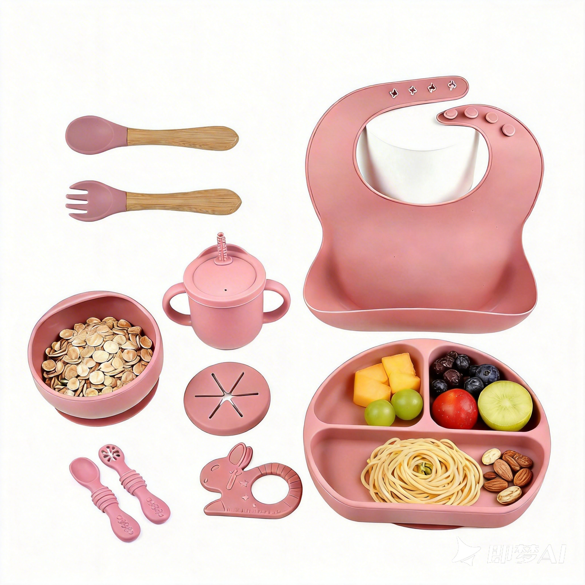 9PCS Baby Silicone Feeding Set - Baby Led Weaning Set review and price