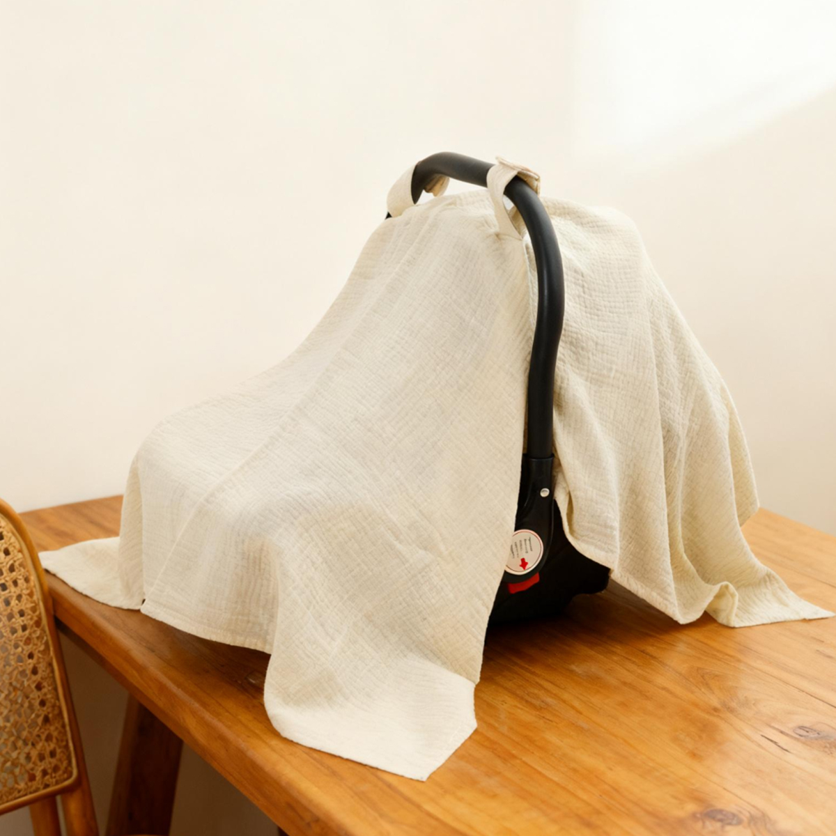 2025 Solid Color Baby Muslin C - Stroller Rain Cover review and price